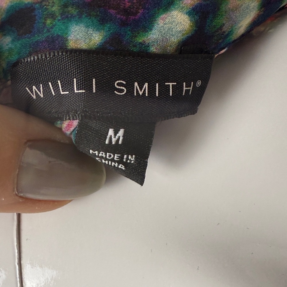 Willi Smith Colorful Patterned Blouse - Picture 2 of 6